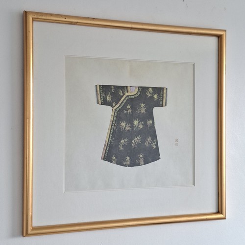 Chinese original gouache - original,