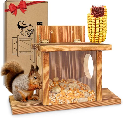Carbonized wood squirrel - carbonized,