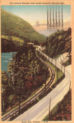 Vintage postcard 1953 - vintage,