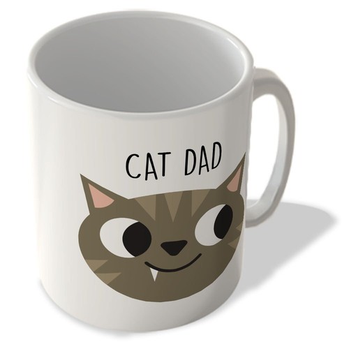 Cat dad cute mug - dad,,