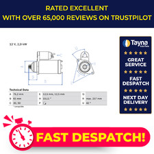 Starter Motor 0986018390 Bosch