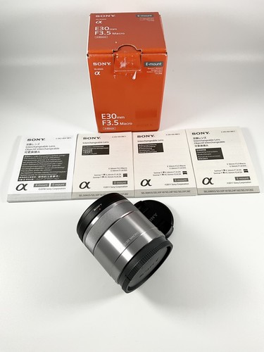 Sony sel 30mm macro lens - sel, f/3.5