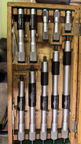 Mitutoyo inside micrometer set - mitutoyo,