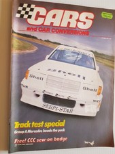 Cars and Car Conversions Magazine October 1985 Golf GTI Rover SD1 Mercedes 190