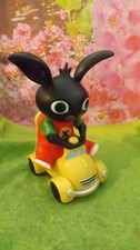BING RIDING A TOY CAR TOY