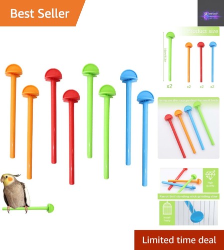 Piece plastic bird - bird, perches