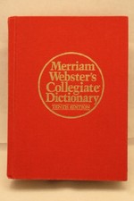 Merriam-Webster Collegiate Dictionary (MERRIAM WEB... by Webster Robert Hardback