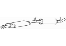 Quality Rear Exhaust Silencer