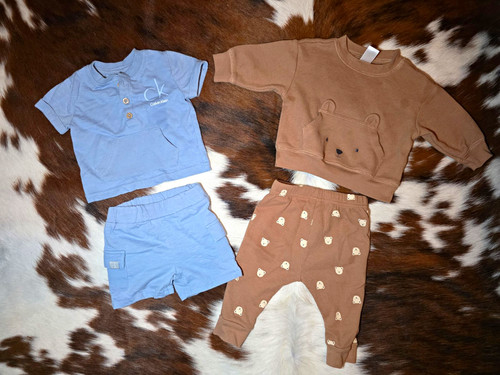 Calvin klein unisex baby pcs - baby, 4