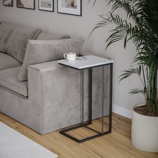 C Shaped Side End Table Coffee