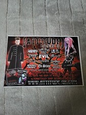 TPGM5 ADVERT 5X8 ATTITUDE CLOTHING CO - MERCY. NECESSARY EVIL. DEAD THREADS