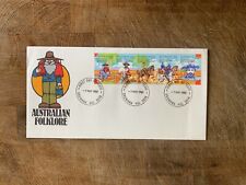 AUSTRALIA 1980 FDC FOLKLORE WALTZING MATILDA BILLABONG HORSE JUMBUCK CHOOSE 1