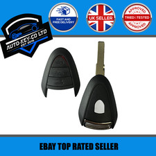 PORSCHE 3 BUTTON REMOTE KEY