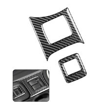 For Mazda MX-5 Miata Carbon Fiber  Door Window Switch Armrest Panel Cover Trim