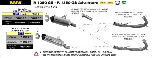 Arrow killer sonora exhaust - db-killer,