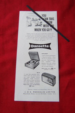 DANSETTE DIPLOMAT RECORD