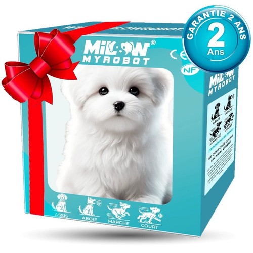 Realistic robot puppy - robot,