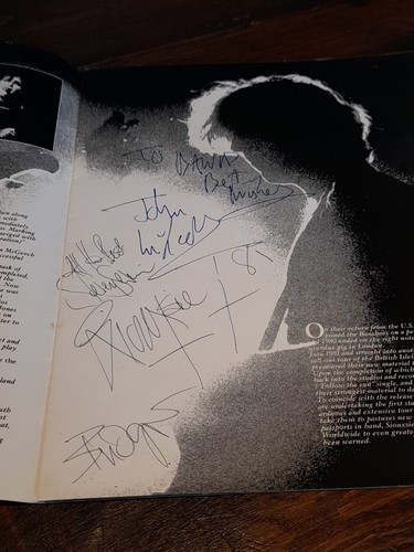 Signed siouxsie and the - and,