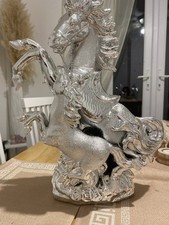 Silver chrome antique - chrome,