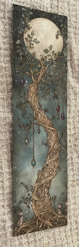 Mystical pagan themed bookmark - pagan,