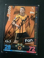 Signed Diogo Jota Wolves