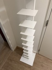 Modern White Steel Book Stand