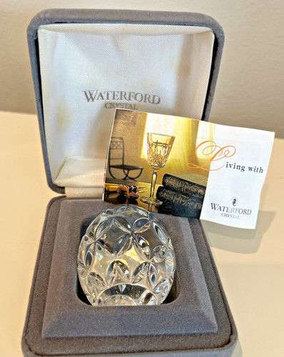 Waterford crystal egg hand - waterford,