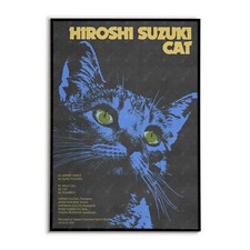 Hiroshi Suzuki Cat Poster |