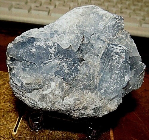 Large natural celestite geode - natural,