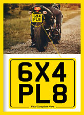 SIZE 6 x 4 ALUMINIUM PLATE