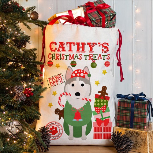 Personalised dog christmas - personalised,