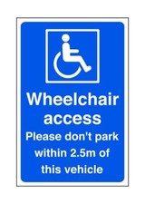 Wheelchair access required
