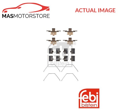 Brake pads fitting kit - fitting,