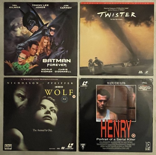 Laserdisc job lot batman - lot, (batman