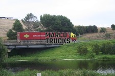 Truck photo tarpaulin trailer