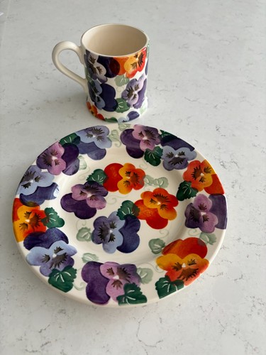 Emma bridgewater purple pansy - emma,