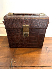 Vintage 1960s Brown Faux