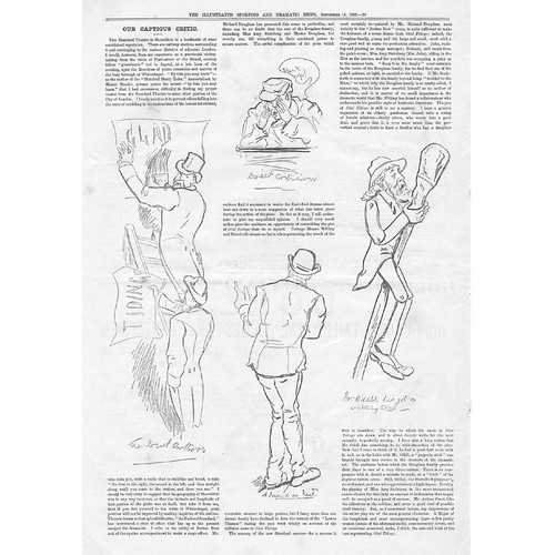 Caricatures from the - , standard