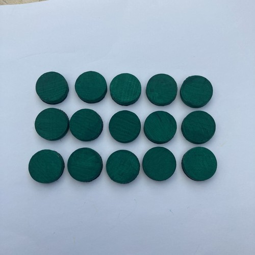 Green backgammon pieces - green,