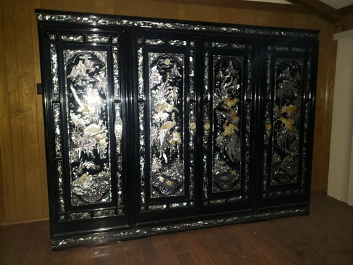 Black armoire wardrobe - black,