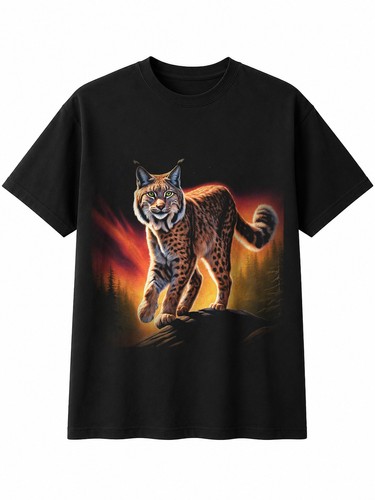 Airbrush lynx aurora wild - lynx, cat
