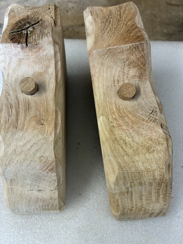 Pair handmade rustic - handmade, solid