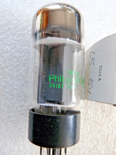 Philips usa 7581a 6l6gc nos - 6l6gc,
