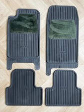 Genuine Jaguar X308 Rubber Floor Mats – Rare with Green Carpet Heel Pads