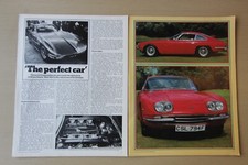 Original CSC 1982 magazine article:  LAMBORGHINI 400GT / 400 GT