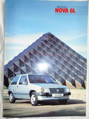 Vauxhall nova brochure dec - nova,