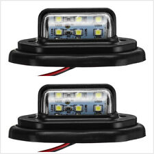  2x 6 LED Rear Tail License