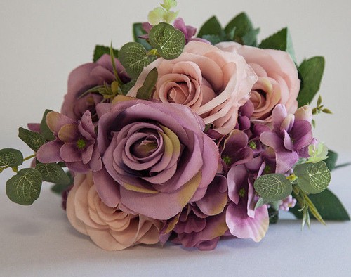 Artificial silk rose flower - rose,