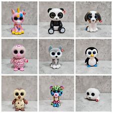 Ty Beanie Boos Mini Boo Figures - Choose your favorite husky leopard owl