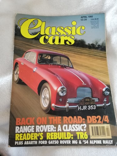 Classic cars magazine back - classic,